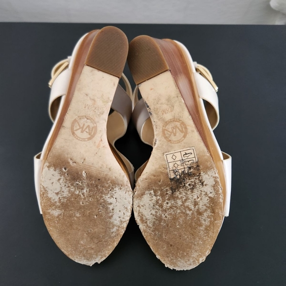 Michael Kors Josephine Wedges Size 7.5 - Picture 8 of 8